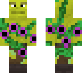 poison ivy got a hold of shrek