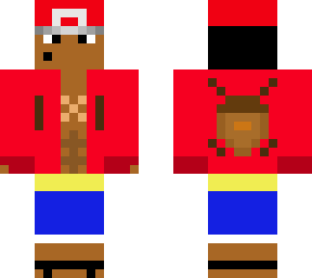 pokemon trainer black luffy