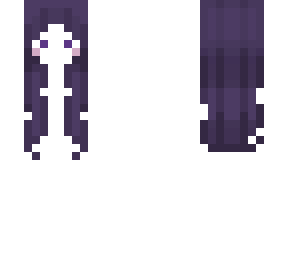 purple hair girl