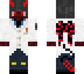 scientist red life demon