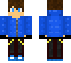 winter teenager skin w/ back outline and coat on top