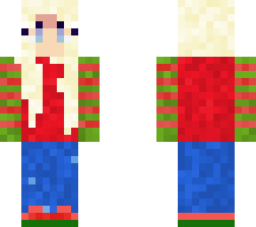 blonde girl (chirstmas skin)