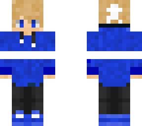 blue and of skin