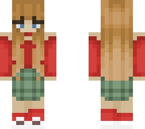 blue girl (christmas edition)