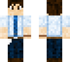 blue shirt