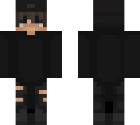 boy with black horns but it has no horns