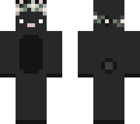 bunny with reverse monochrome crown