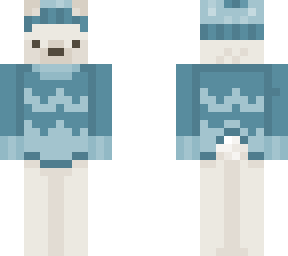 christmas polar bear