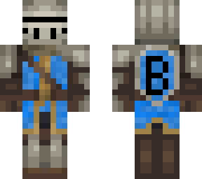 the blue spartan