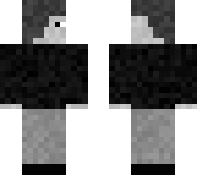 black and white