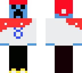 blue christmas creeper