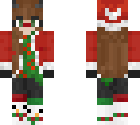 christmas girl skin