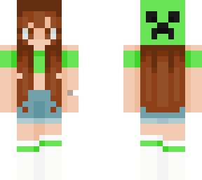 cute creeper girl