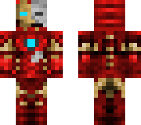 dead iron man skeleton