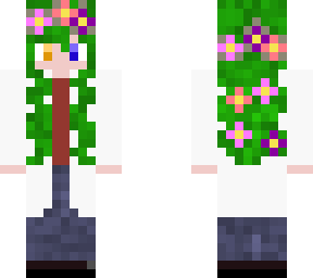 green hair scientist
