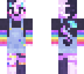 Lessia rainbow fit | Minecraft Skin