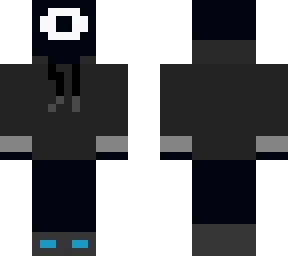 seek in a greyish black hoodie