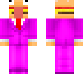 bigmac in a valentine suit