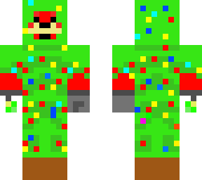 christmas tree disguised foxy (christmas)