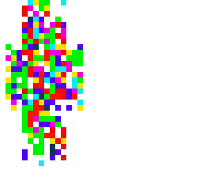 glitchy skin