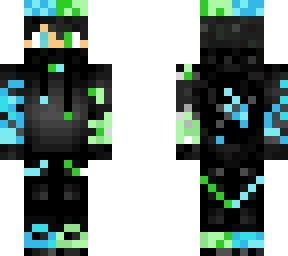 green and blue