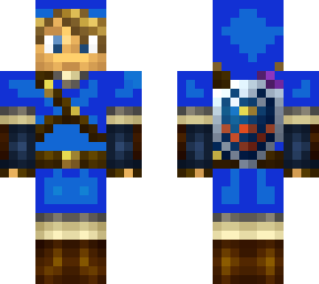 link zelda blue