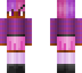 pink and purple girl