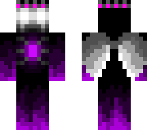 purple winged creature