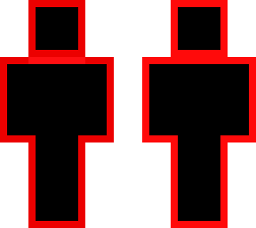 red neon outline [read desc]