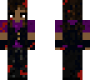 updated villain girl emo blood clown homeless