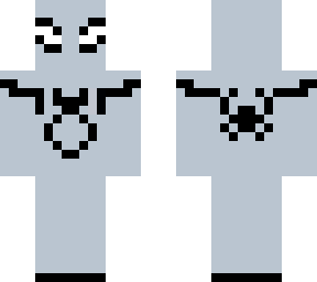 white and black spidey