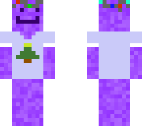 xmas purple blob