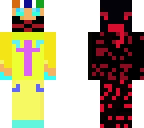 good and devil duel mixture skin