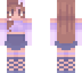 purple pointe shoes | Minecraft Skins