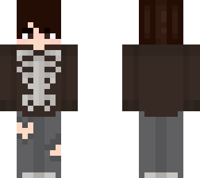 skeleton sweater bf
