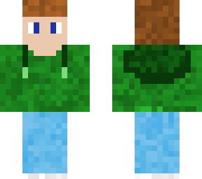 basic guy - green sweatshirt