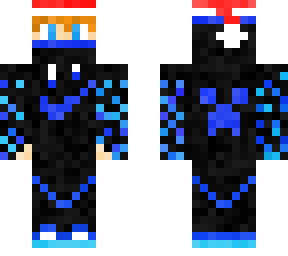 blue santa gamer