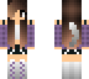 cute wolf girl skin
