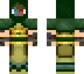 earthbender with hood