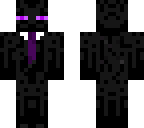 enderman with tie