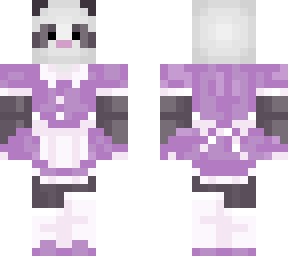 purple panda maid