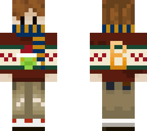 blaze (grinch sweater police scarf)