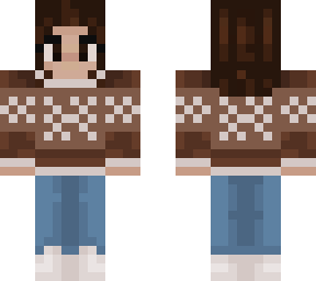 brown winter jumper