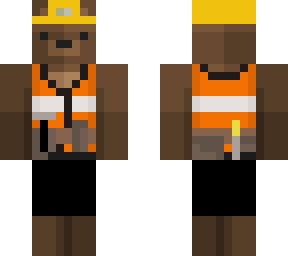 construction bear!