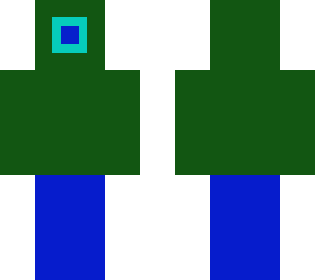green blue screen man