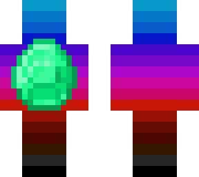 green diamond on nice gradient background