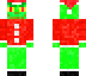 green santa claus