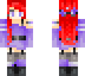 lilac and red