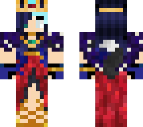moon with a cape