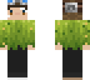 mossy with white hair and flight hat